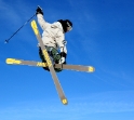 Ski jump, Val d'Isere France